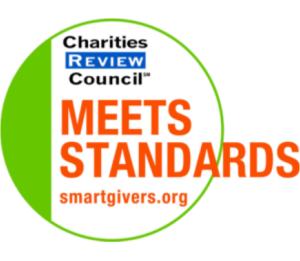 Charities Review Council Meets Standards logo link to website