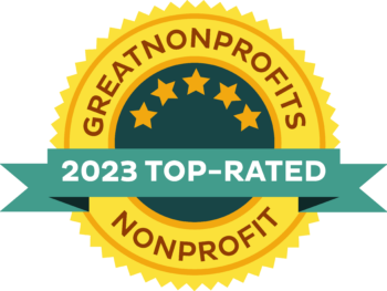 GreatNonprofits 2023 Top-Rated badge