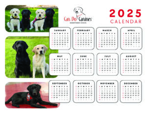 Can Do Canines 2025 Calendar